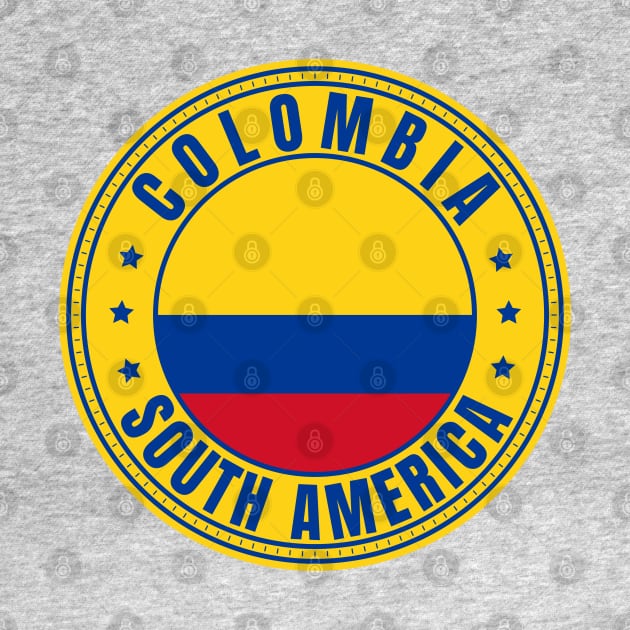 Colombia South America by footballomatic